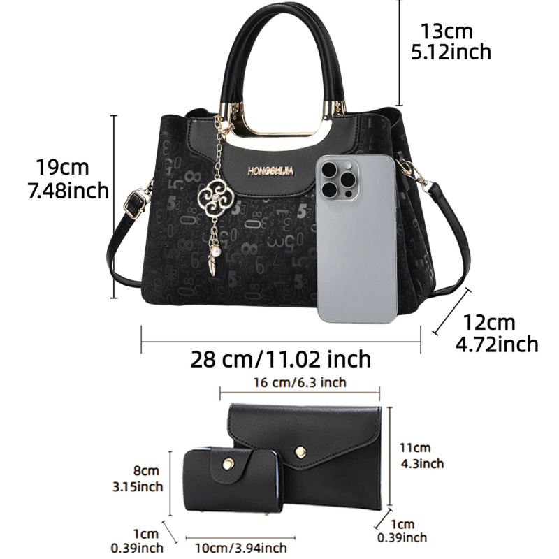 3-piece Fashion Women's Handba - Luxury Bags & Leather Repair Of Atlanta Photos review and price