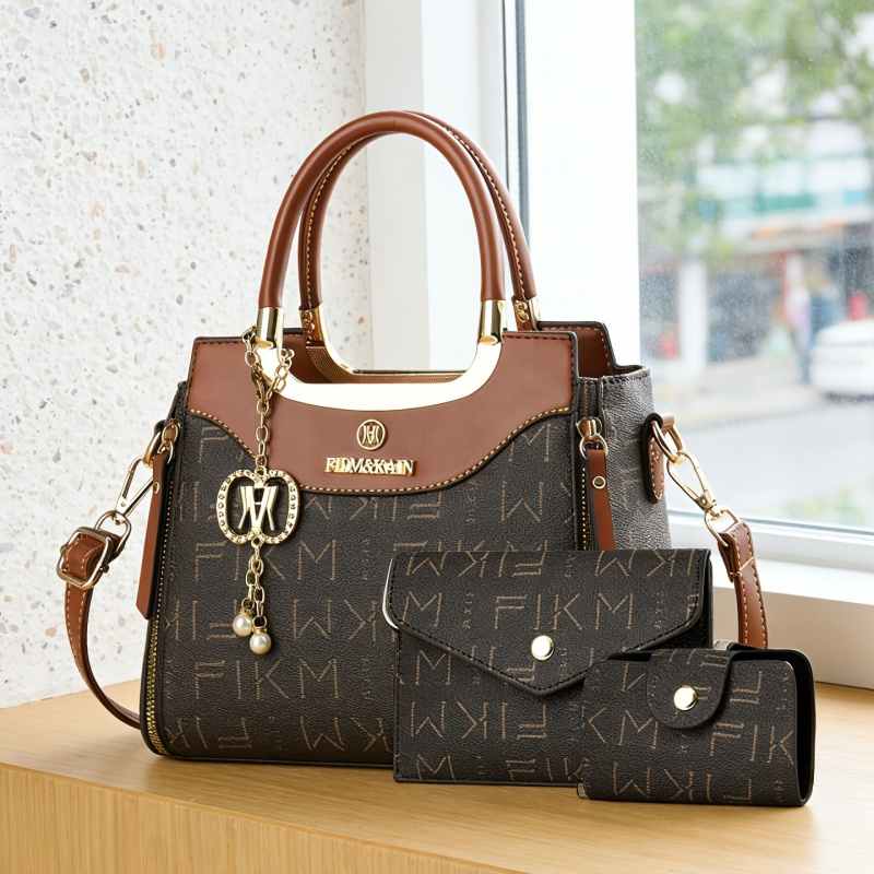 3-piece set of light luxury hi - Luxury Bags & Leather Repair Of Atlanta Photos review and price