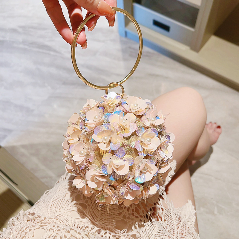 Mini Sequin Flower Evening Bag - Mini Bag Evening Clutch review and price