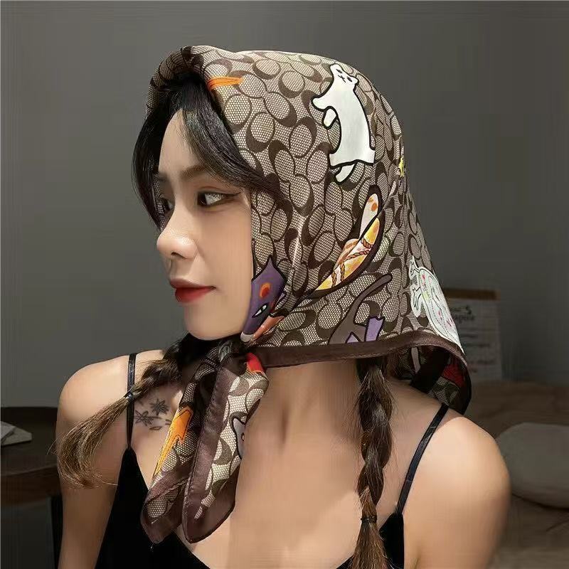 New Silk Square Scarf Women Lu - Luxury Bags Trending review and price