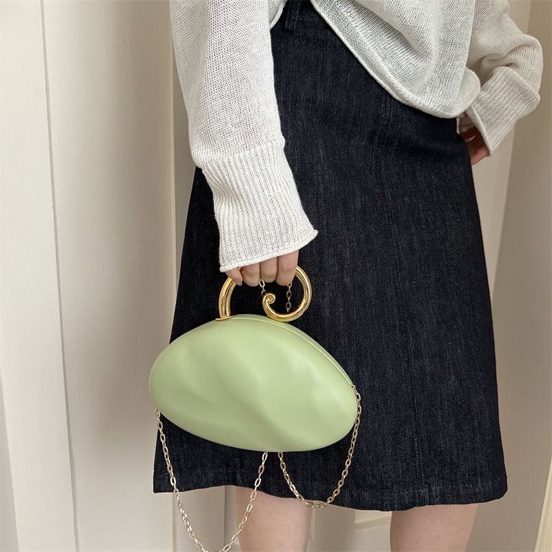Luxury Curved Pebble Shape Min - Mini Bag Evening Clutch review and price