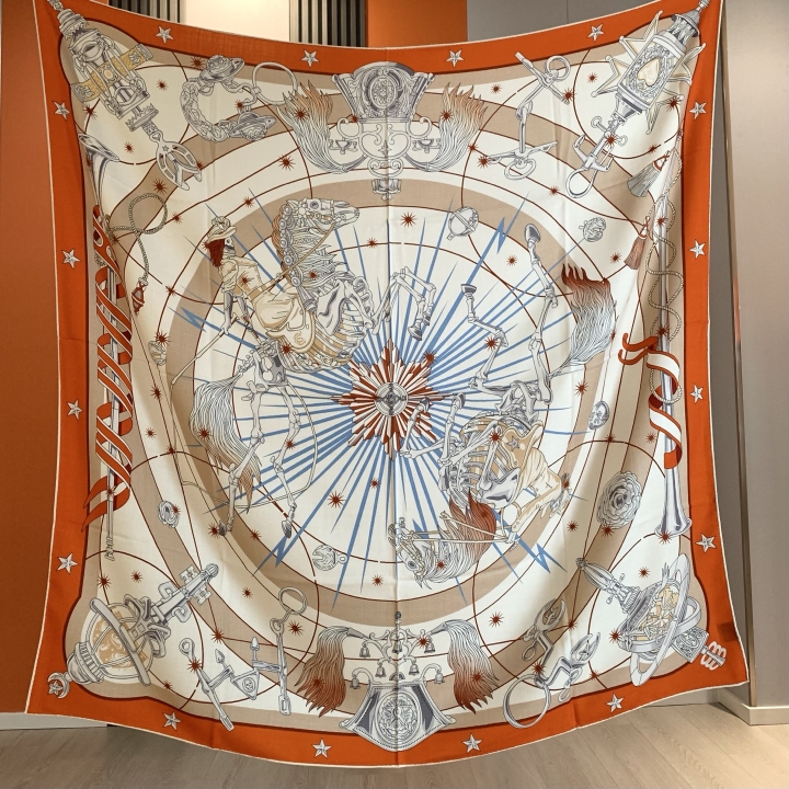 Luxury Brand Scarf Large Silk  - Luxury Bags Brand review and price