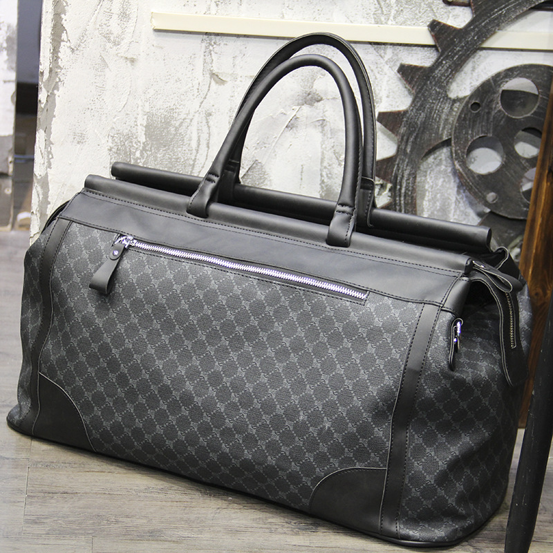 Fashion Plaid Travel Bag Men H - Luxury Bags Tote review and price
