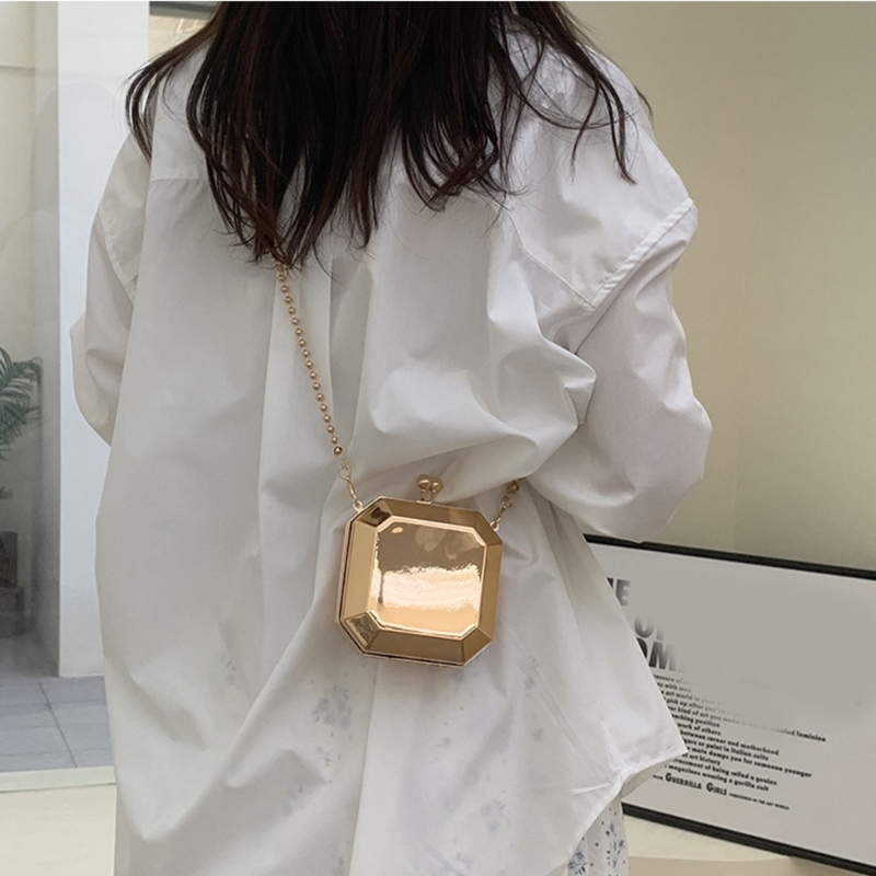 Mini Luxury Gold Party Evening - Mini Bag Evening Clutch review and price