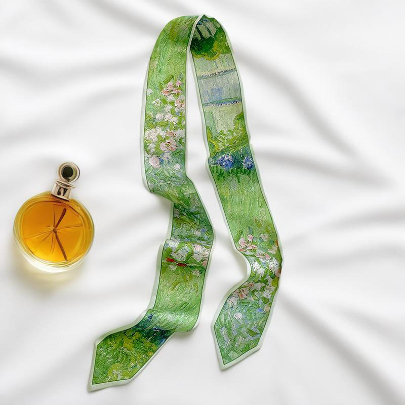 Prints Long Hairband Skinny Ne - Luxury Bags Trending review and price