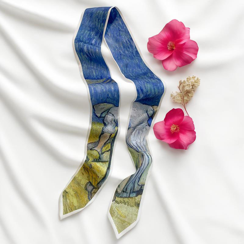 Prints Long Hairband Skinny Ne - Luxury Bags Trending review and price