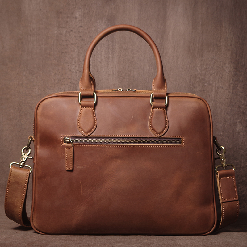 GURO Men Crazy Horse Cowhide B - Luxury Bags Tote review and price
