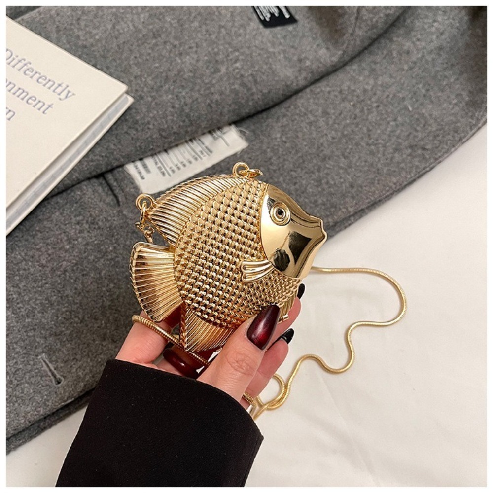 Cute Little Fish Shape Shoulde - Mini Bag Evening Clutch review and price