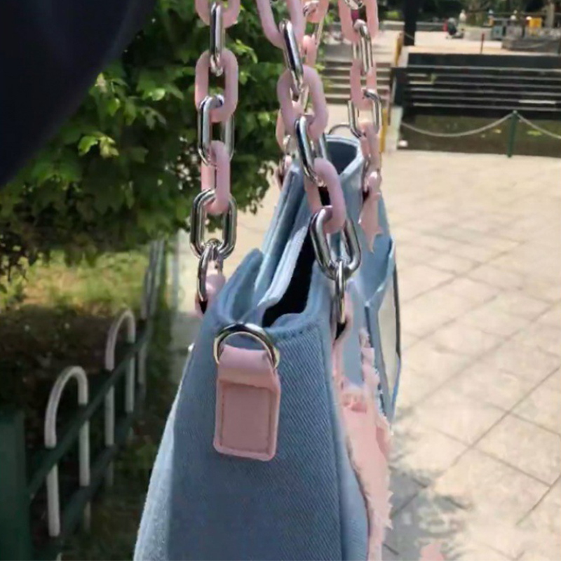 Denim Women Underarm Shopper T - Luxury Bags Tote review and price